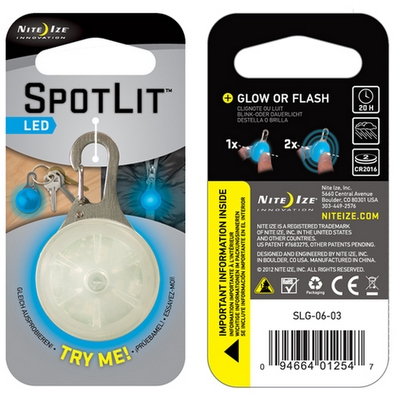 NiteIze SpotLit Blue