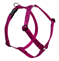 Lupine 1" Plum Blossom 20-32" Roman Harness