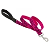 Lupine 1" Plum Blossom 4' Padded Handle Leash