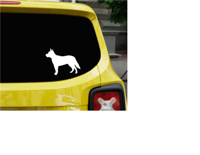 Australian Cattle Dog Vinyl Window Decal