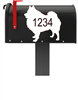 American Eskimo Vinyl Mailbox Decals Qty. (2) One for Each Side