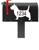 Australian Terrier Vinyl Mailbox Decals Qty. (2) One for Each Side