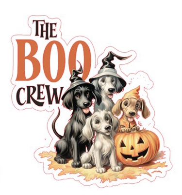 The Boo Crew Sticker