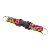 Lupine 1" Petunias Buckle Keychain