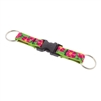 Lupine 3/4" Petunias Buckle Keychain