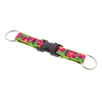 Lupine 3/4" Petunias Buckle Keychain