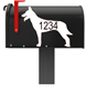 Belgian Malinois Vinyl Mailbox Decals Qty. (2) One for Each Side