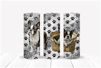 Boston Terrier 20 OZ Double Walled Tumbler