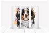 Bernese Mountain Dog with Glasses 20 OZ Double Walled Tumbler