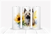 Cairn Terrier Floral 20 OZ Double Walled Tumbler