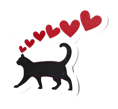 Cat Love Sticker