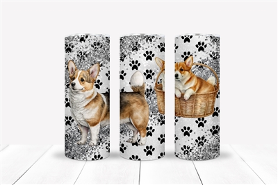 Corgi 20 OZ Double Walled Tumbler