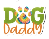 Dog Daddy Sticker