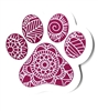 Decorative Paw Print