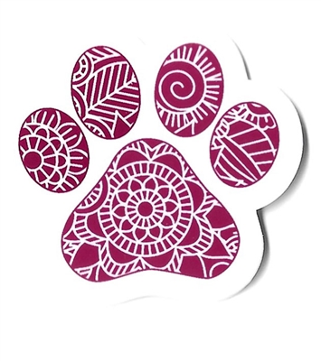 Decorative Paw Print