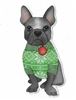French Bulldog 3 Christmas Sticker