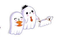 Ghost Family Sticker
