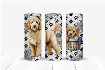 Goldendoodle 20 OZ Double Walled Tumbler