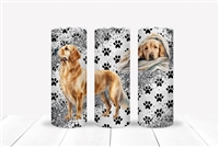 Golden Retriever 20 OZ Double Walled Tumbler