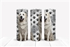 Great Pyrenees 20 OZ Double Walled Tumbler