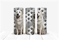 Great Pyrenees 20 OZ Double Walled Tumbler