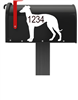 Greyhound Vinyl Mailbox Decals Qty. (2) One for Each Side