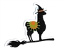 Llama Witch Sticker
