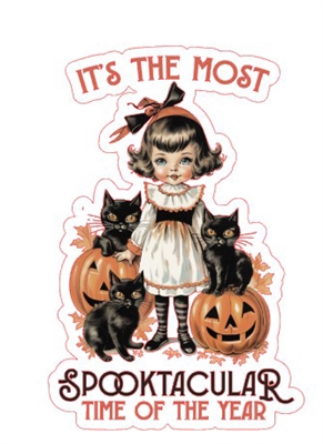 It's the Most Spooktacular Time of the Year Sticker