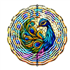 Peacock Wind Spinner 8"