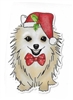 Pomeranian Christmas Sticker