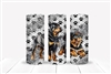 Rottweiler 20 OZ Double Walled Tumbler