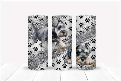 Schnauzer 20 OZ Double Walled Tumbler