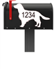 Setter Vinyl Mailbox Decals Qty. (2) One for Each Side