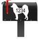 Shiba Inu Vinyl Mailbox Decals Qty. (2) One for Each Side