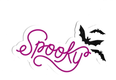 Spooky Sticker