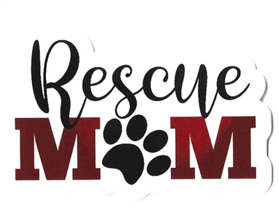 Rescue Mom Sticker