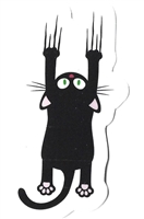 Cat Scratch Sticker