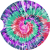 Tie Dye 03 Car Coaster - 2.6"