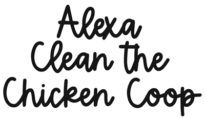 Chicken Coop Vinyl Decals