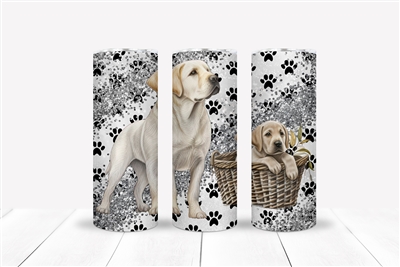 Yellow Lab 20 OZ Double Walled Tumbler