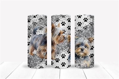 Yorkshire Terrier  20 OZ Double Walled Tumbler