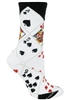 Wheel House Design Casino Cards on Multi Socks (Size 9-11)