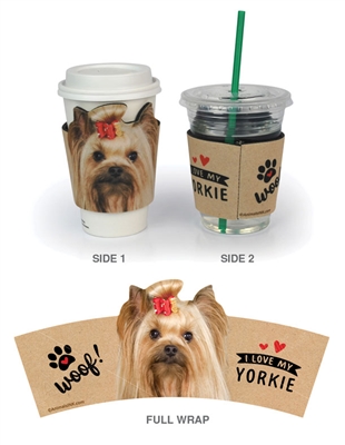 Yorkie (I Love My) Cup Hugger