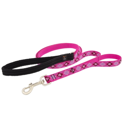 Lupine 3/4" Puppy Love 4' Double Handle Dog Leash