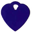 Heart Pet Tag - Aluminum Small