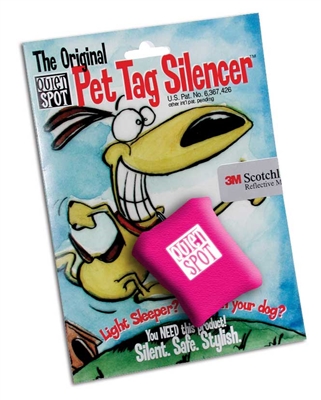 Quiet Spot Tag Silencer - Pink
