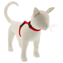 Lupine 1/2" Red 12-20" H-Style Cat Harness