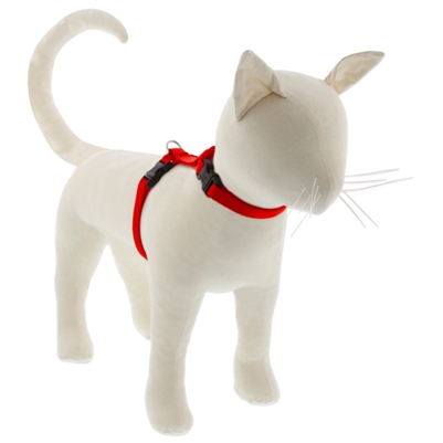 Lupine 1/2" Red 12-20" H-Style Cat Harness