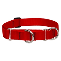 Lupine 1" Red 19-27" Martingale Training Collar