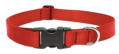 Lupine 1" Red 25-31" Adjustable Collar